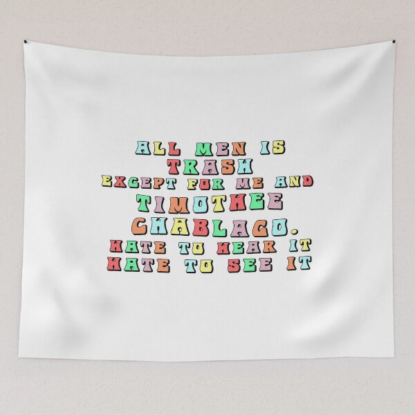 Item preview, All Men Is Trash - TikTok designed and sold by BohemianAtlas.