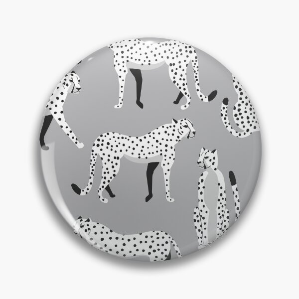 Item preview, White Cheetahs pattern  designed and sold by BlueLela.