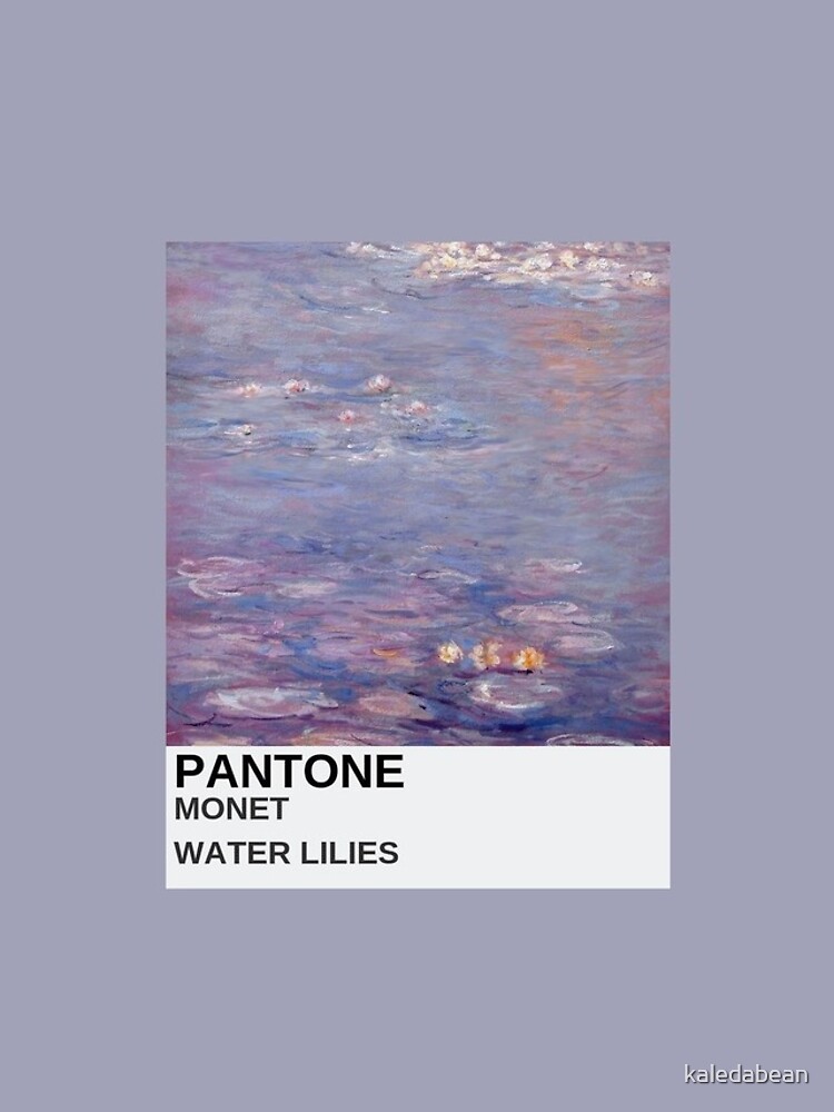 monet art aesthetic phone case purple painting by kaledabean