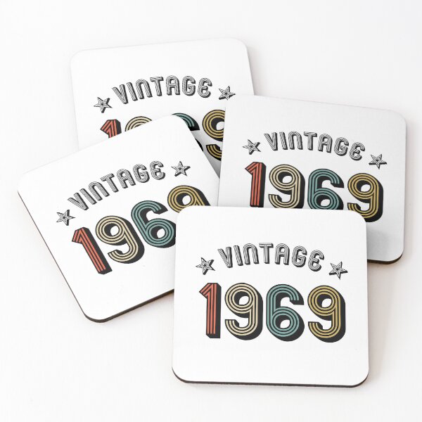Item preview, 1969 vintage retro vintage year of birth birthday designed and sold by GeogDesigns.