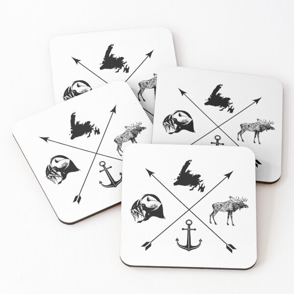 Item preview, Moose Puffin Anchor || Newfoundland and Labrador || Gifts || Souvenirs || Clothing designed and sold by SaltWaterOre.