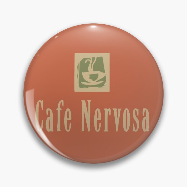 Item preview, Cafe Nervosa designed and sold by GeekyGirlDesign.