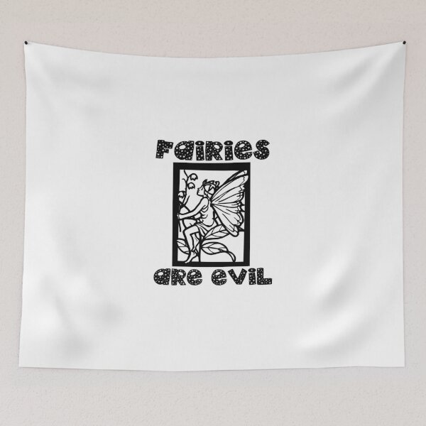 Item preview, Fairies Are Evil designed and sold by babydollchic.