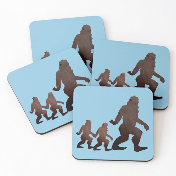 Aperçu de l'œuvre Bigfoot et la famille créée et vendue par FishWithATopHat.