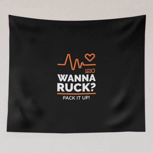 Item preview, Wanna Ruck? designed and sold by Larchar.