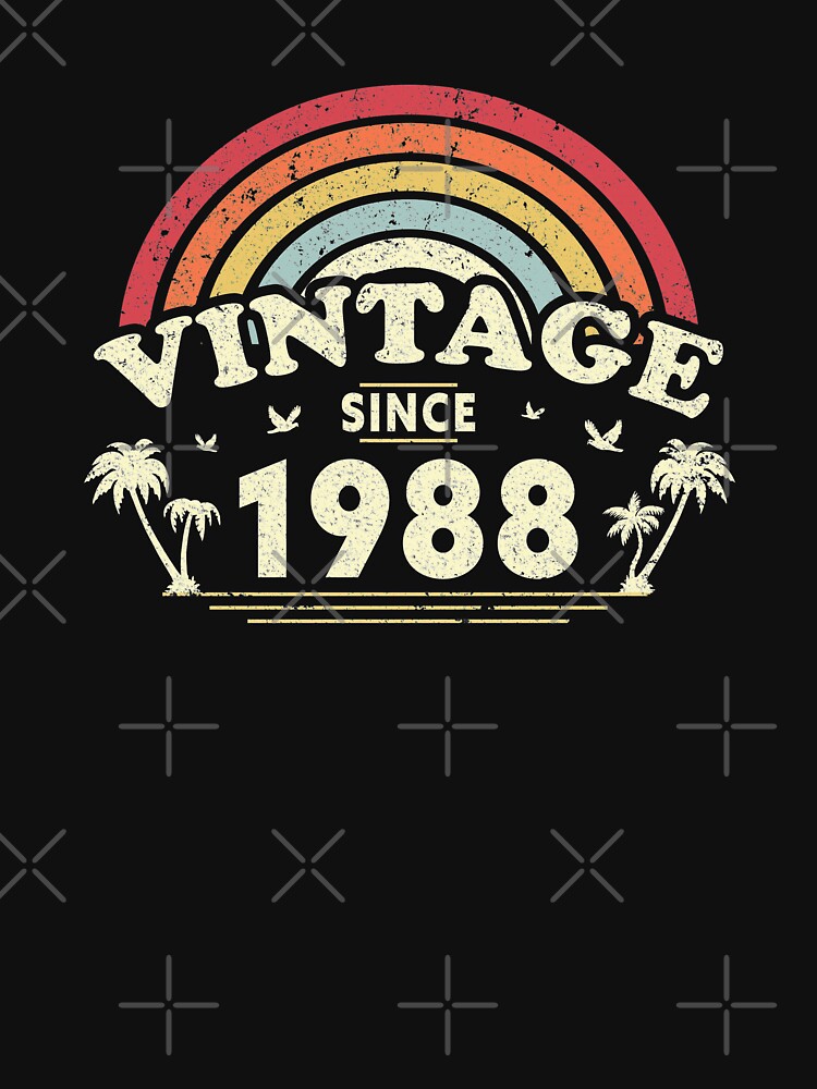 t shirt since 1988