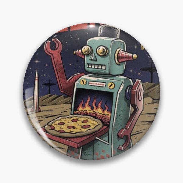 Item preview, Pizza Robot Delivery designed and sold by FGeorge2.