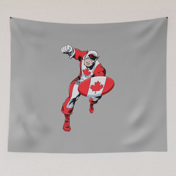 Aperçu de l'œuvre Capitaine Canada créée et vendue par 13thFloorDesign.