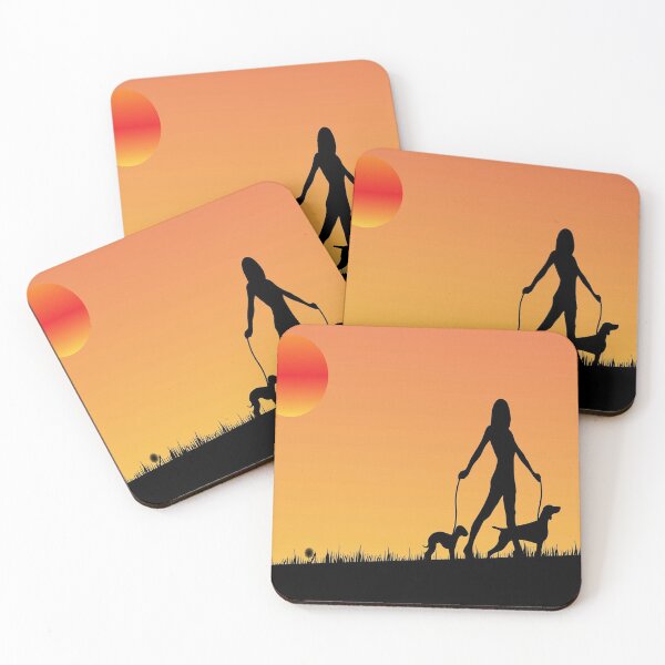 Item preview, Sunset Walk With The Dogs designed and sold by jolly3434.