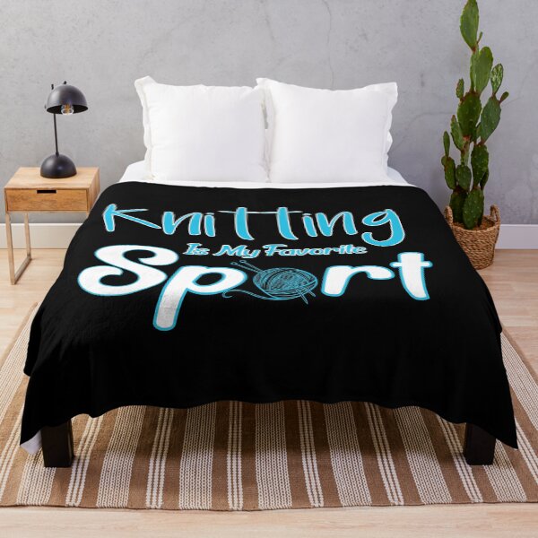 Artikelvorschau, Stricken ist mein Lieblingssport: Lustige Handarbeit Geschenkidee. entworfen und verkauft von cutitoutsir.