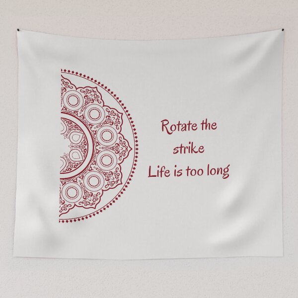 Item preview, Rotate the strike life is too long, Indian circle bandana neck gator , face mask designed and sold by DukeDoctor.