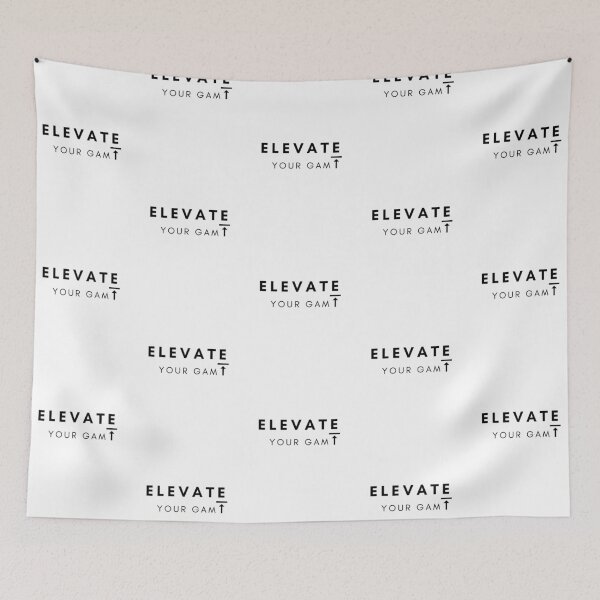 Item preview, Elevate your game - Inspirational Quote designed and sold by iamwowie.