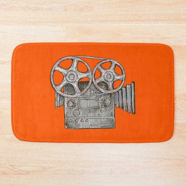 Item preview, Cinema Film Camera - Movie Camcorder Drawing Illustration designed and sold by Wyverin.
