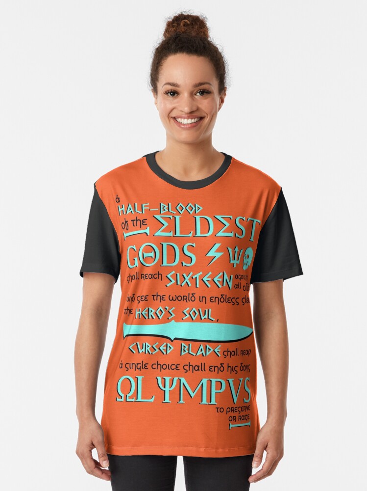 Camp Half Blood Camp T Shirt, Percy Jackson, Heroes Of Olympus