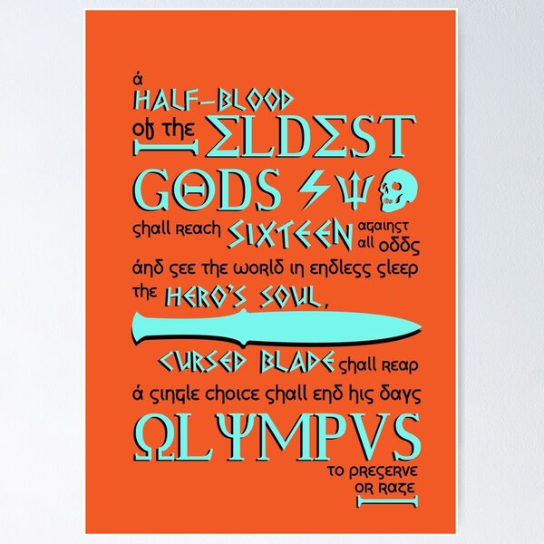 Item preview, Percy Jackson - Camp Half Blood designed and sold by JustAnotherBee.