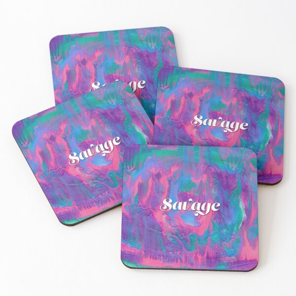 Item preview, Savage, Classy, Bougie--- Abstract Fluid Painting with Mermaid Colors designed and sold by Daydreamer Alley.