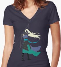 Celaena Sardothien | Erbe des Feuers Tailliertes T-Shirt mit V-Ausschnitt