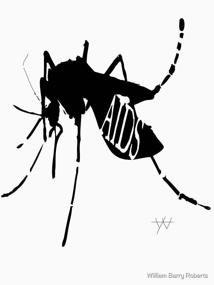 AIDS Mosquito by wmbarryroberts