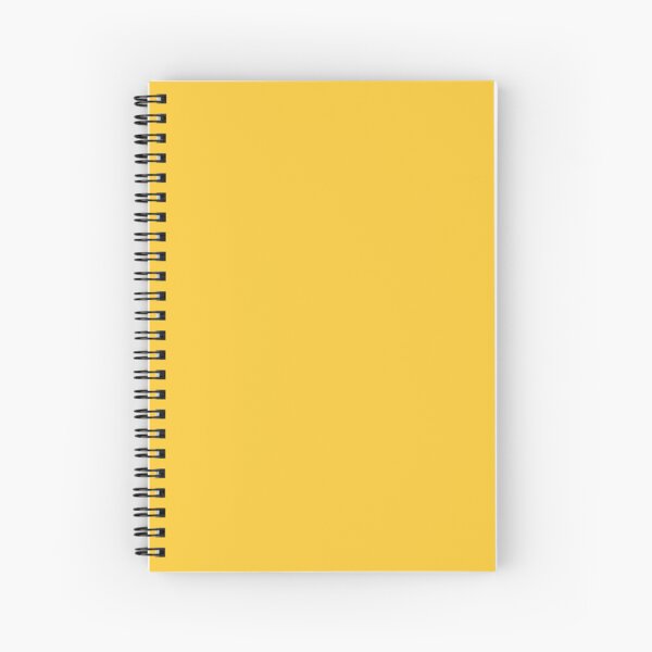 ASPEN GOLD - PANTONE NEW YORK FASHION WEEK 2018 SPRING 2019 SUMMER Spiral Notebook