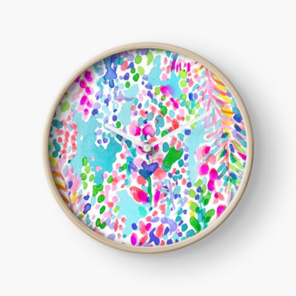 Lilly Pulitzer Design Clock