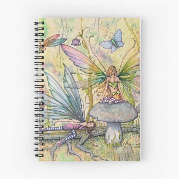 Item preview, Friends Flower Fairies in Flower Garden Fantasy Art designed and sold by Molly  Harrison.
