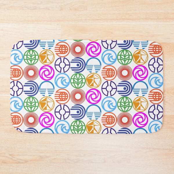 Item preview, Retro Epcot Logos designed and sold by FinnFromNY.