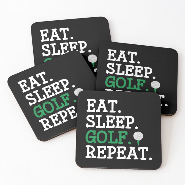 Item preview, Eat Sleep Golf Repeat Golfing Design designed and sold by tshirtexpressiv.