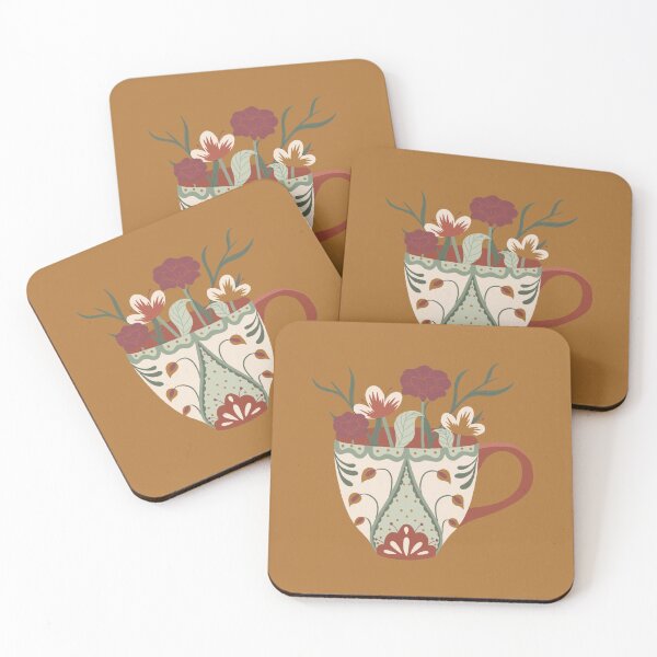 Artikelvorschau, Blumenbecher 6 entworfen und verkauft von Happy Mouse Studio.