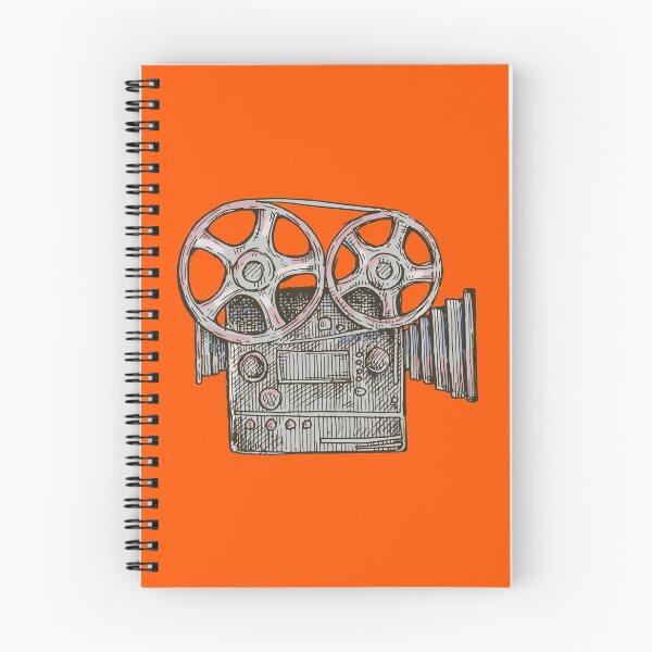 Item preview, Cinema Film Camera - Movie Camcorder Drawing Illustration designed and sold by Wyverin.