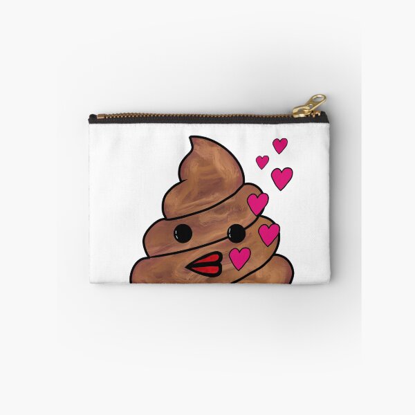 Item preview, Poop Emoji Blowing kisses designed and sold by Rustic Valley Studio.