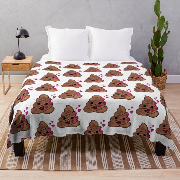 Item preview, Poop Emoji Blowing kisses designed and sold by Rustic Valley Studio.