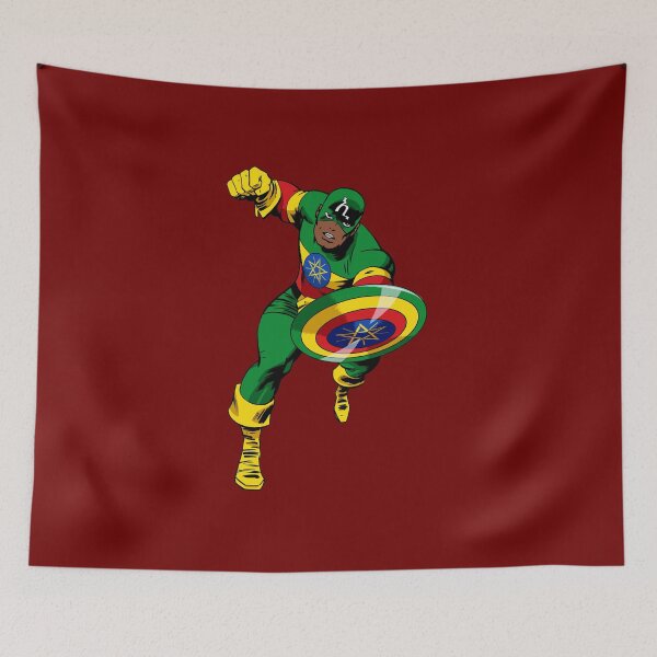 Item preview, Captain Ethiopia designed and sold by 13thFloorDesign.