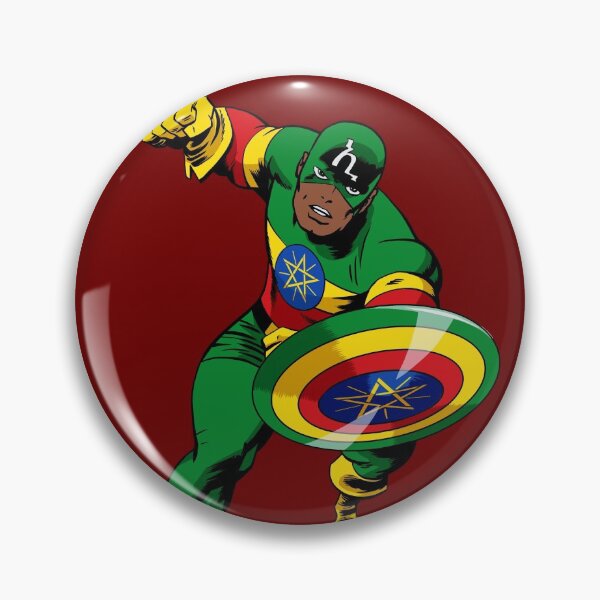 Item preview, Captain Ethiopia designed and sold by 13thFloorDesign.