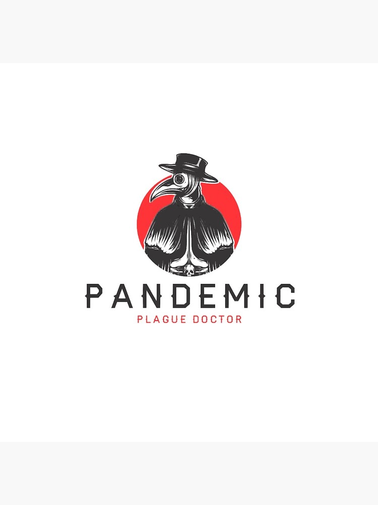 Discover Plague Doctor Coronavirus Pandemic Pin Button