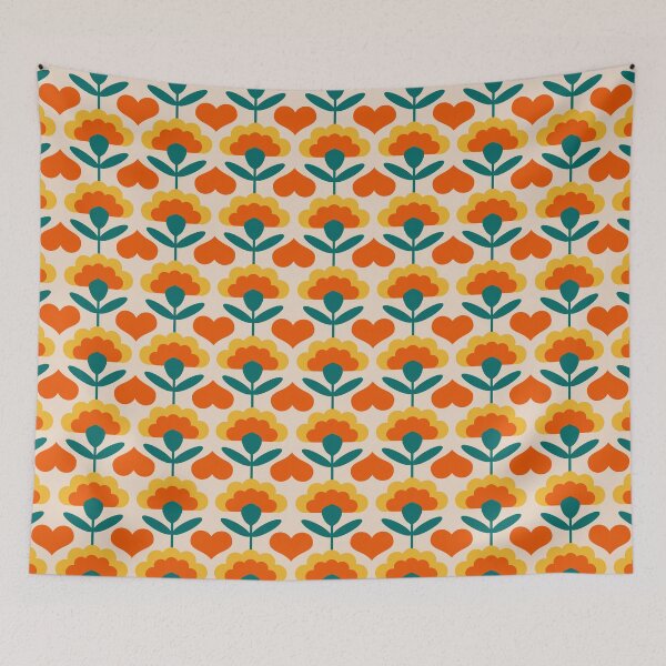 Item preview, hearts and flowers designed and sold by Nicolle  A.