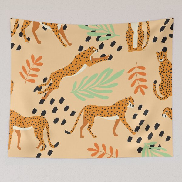 Item preview, Cheetahs pattern beige designed and sold by BlueLela.