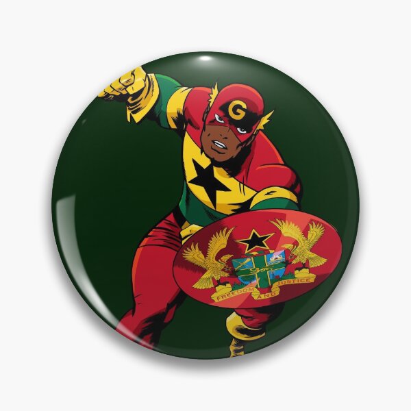 Item preview, Captain Ghana designed and sold by 13thFloorDesign.