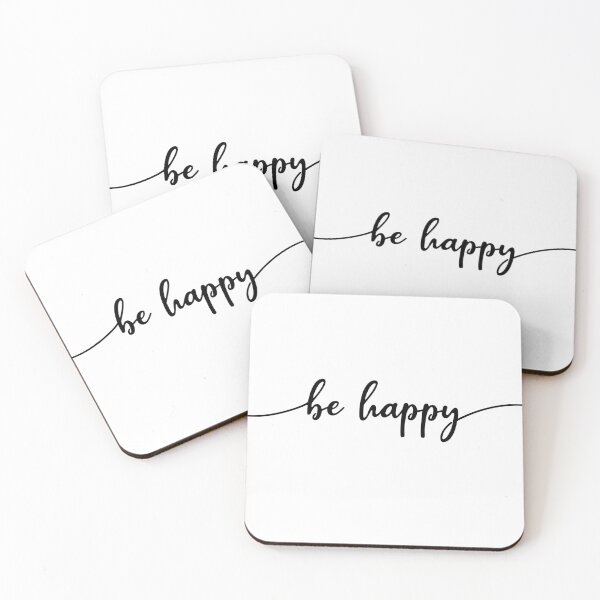 Item preview, Be Happy Minimal Tapestry  designed and sold by GlowinUp Shop.