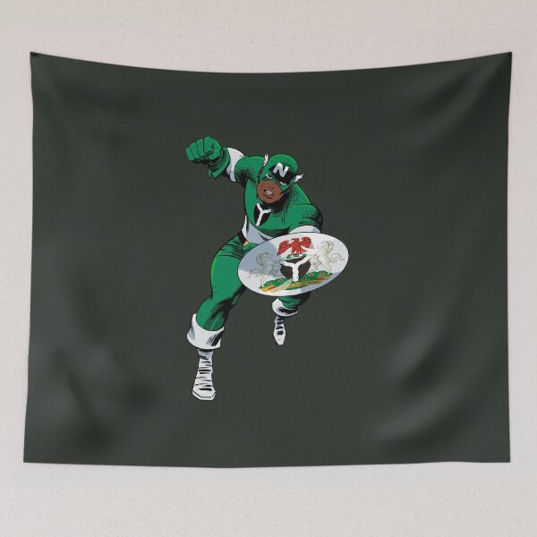 Item preview, Captain Nigeria designed and sold by 13thFloorDesign.