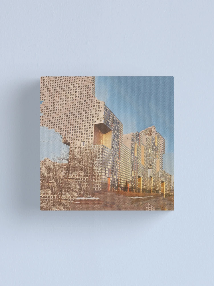 Thumbnail 1 of 3, Canvas Print, Deep Construct #11 designed and sold by deepconstruct.