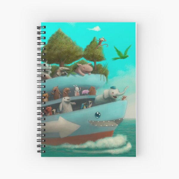 hoping for a better life Spiral Notebook