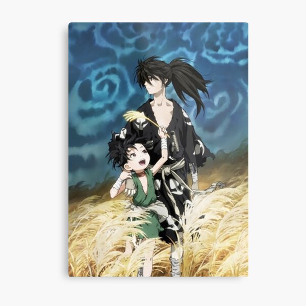 Dororo & Hyakkimaru Poster Impression métallique
