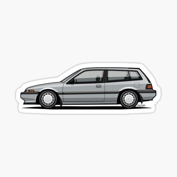 Item preview, Gray 3rd Generation Accord AeroDeck Shoothing Brake designed and sold by Monkey Crisis On Mars.