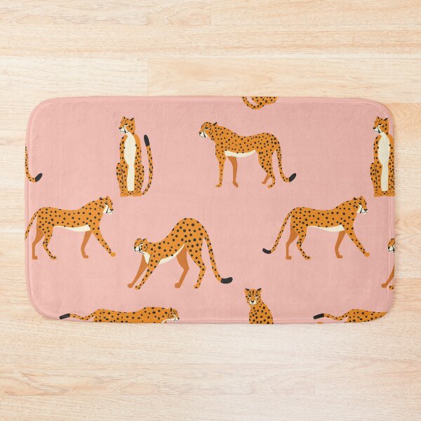 Item preview, Cheetahs pattern on pink designed and sold by BlueLela.