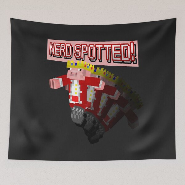 Item preview, Technoblade NERD SPOTTED Pin Button designed and sold by xermerch.