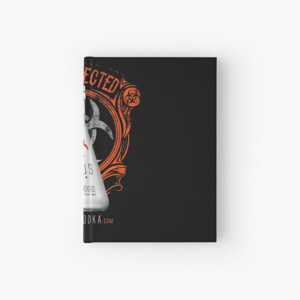The Official Virus Vodka Bottle Graphic Hardcover Journal