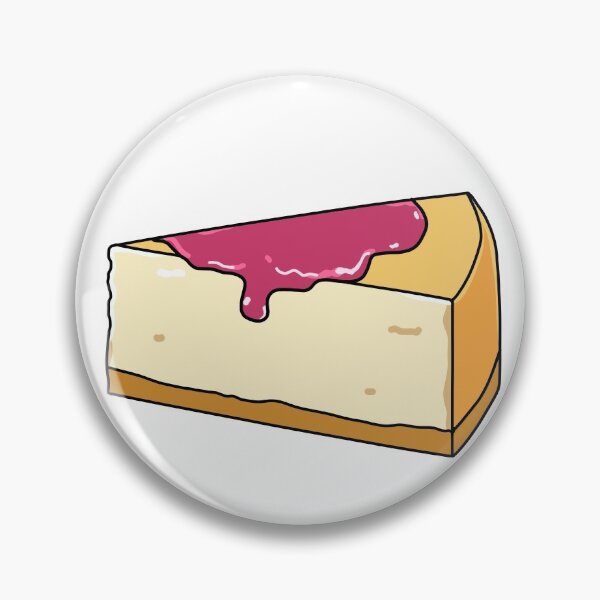Item preview, Cheesecake with raspberry sauce designed and sold by BreadCrumbBird.
