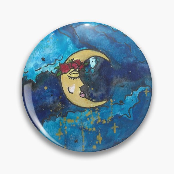 Item preview, The Moon Tarot Card designed and sold by haileyldavidson.