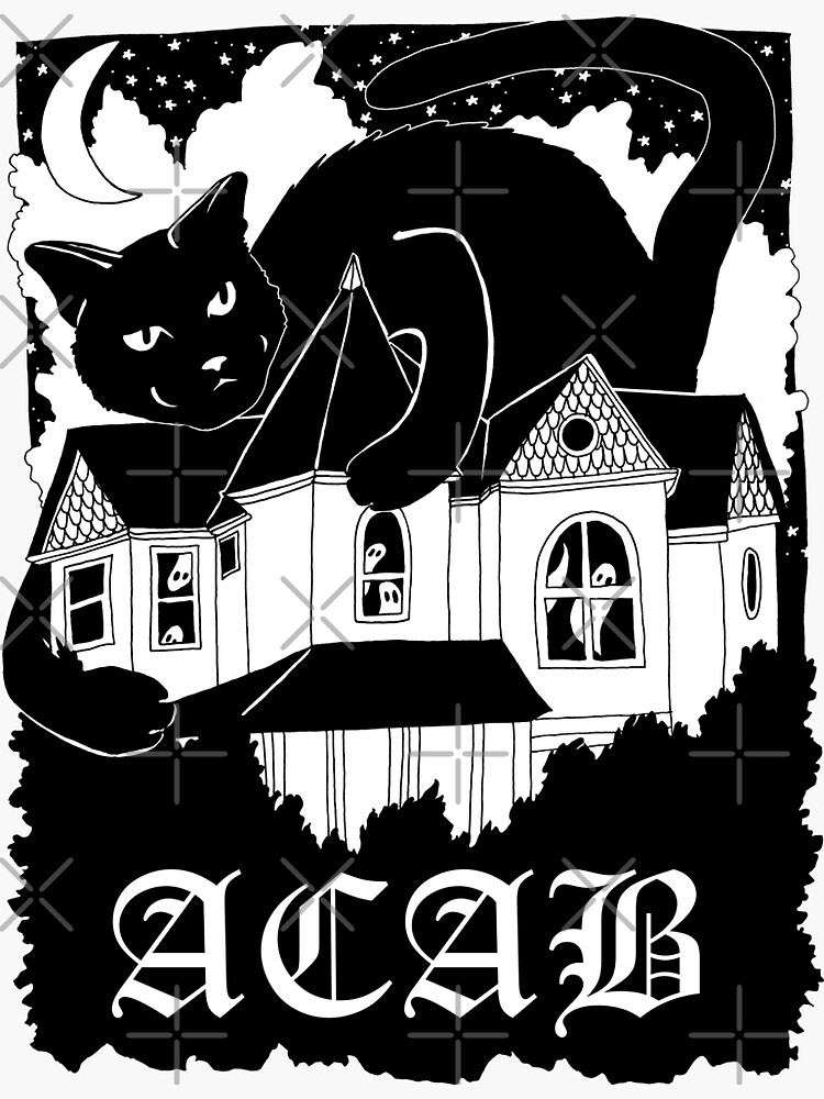 haunted house cat | acab all cats are beautiful by craftordiy