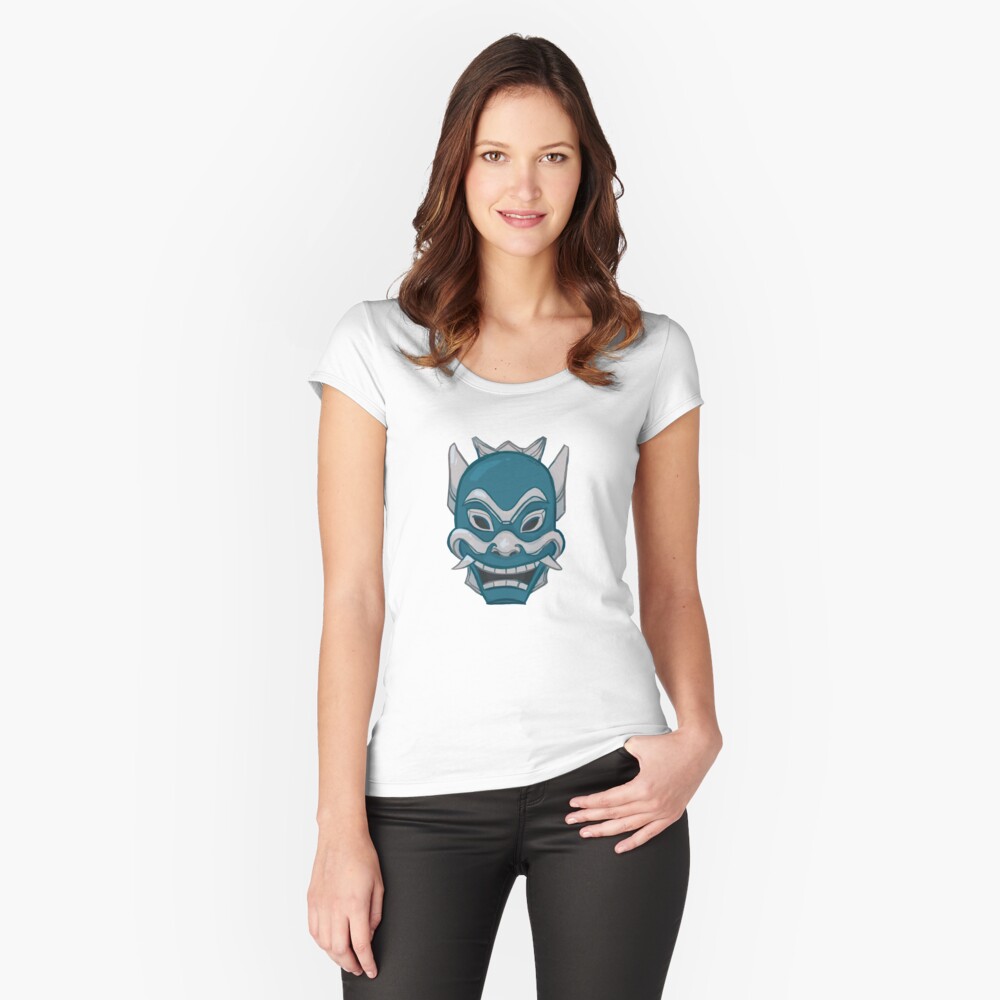 Item preview, Fitted Scoop T-Shirt designed and sold by kingwise.